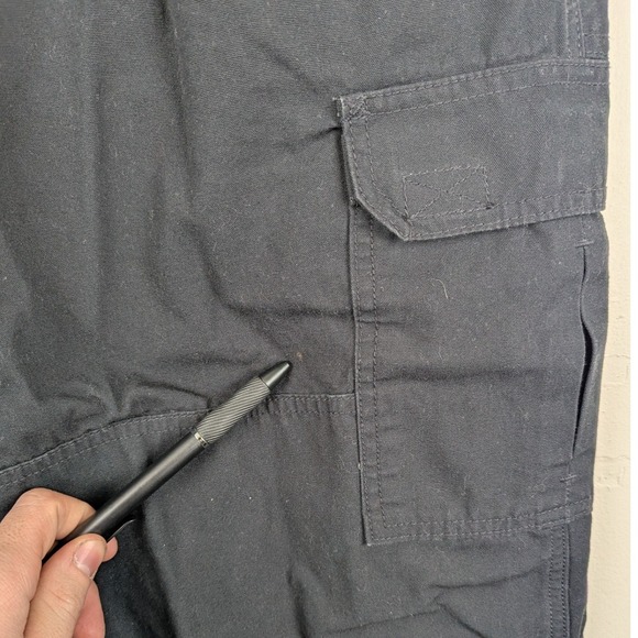 5.11 Tactical Series Men 36x30 Black Cotton Cargo Pants 74251 Utility Workwear - Picture 5 of 12